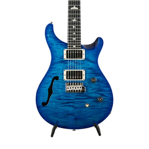 PRS CE24 Semi-Hollow Electric Guitar w/Single F-hole & Bag, Lake Blue