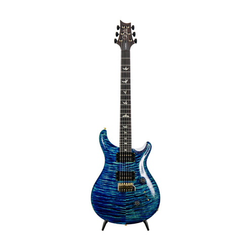 PRS Custom 24 10-Top Electric Guitar, River Blue Pearl