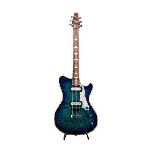 Powers Electric A-Type Select PF42 Hardtail Electric Guitar, Blue Lagoon