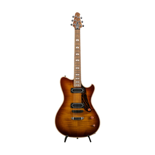 Powers Electric A-Type Select PF42 Hardtail Electric Guitar, Sweet Tea Orange