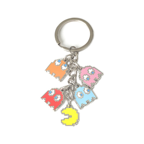 Pintrill PAC-MAN & Ghosts Enamel Keychain