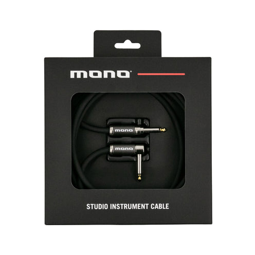 MONO Studio Instrument Cable, Standard Angled to Silent Connector