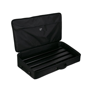 MONO Pedalboard Rail Large, Black and Stealth Pro Accessory Case, Black