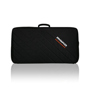 MONO Pedalboard Rail Large, Black and Stealth Pro Accessory Case, Black