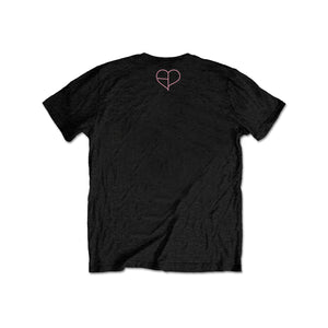 Rockoff BlackPink Unisex T-Shirt: Love Sick - Back Print, Black