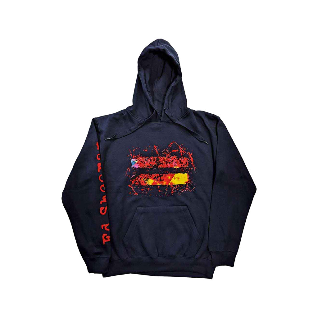 Rockoff Ed Sheeran Unisex Pullover Hoodie: Equals, Navy Blue