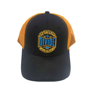 Rockoff Ed Sheeran Unisex Mesh Back Cap: 2019 Divide World Tour, Ex-Tour, Black/White