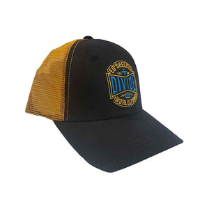 Rockoff Ed Sheeran Unisex Mesh Back Cap: 2019 Divide World Tour, Ex-Tour, Black/White