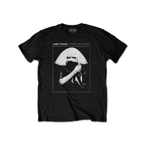 Rockoff Lady Gaga Unisex T-Shirt: Fame, Black