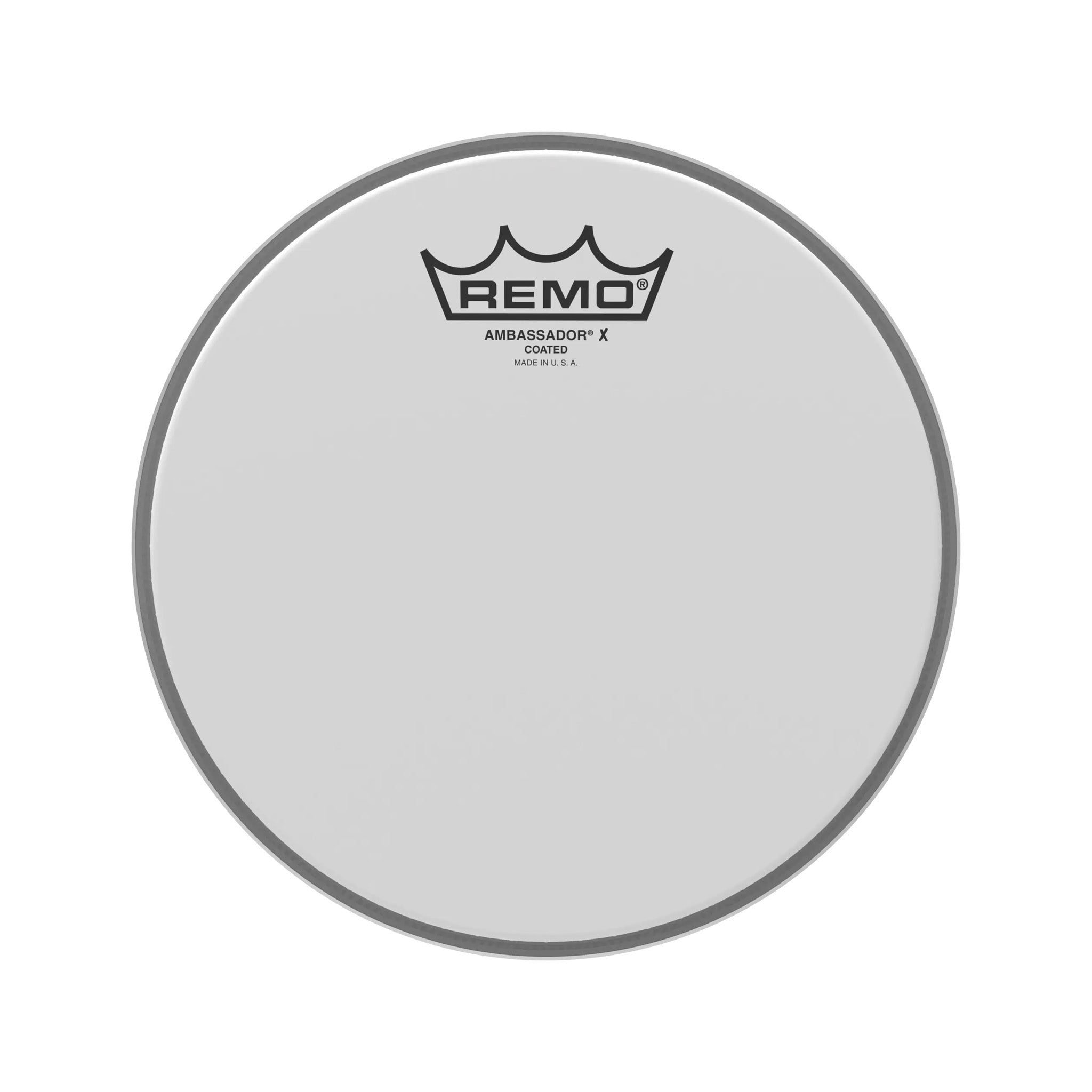 Remo AX-0108-00 8inch Ambassador X Coated Batter Drum Head