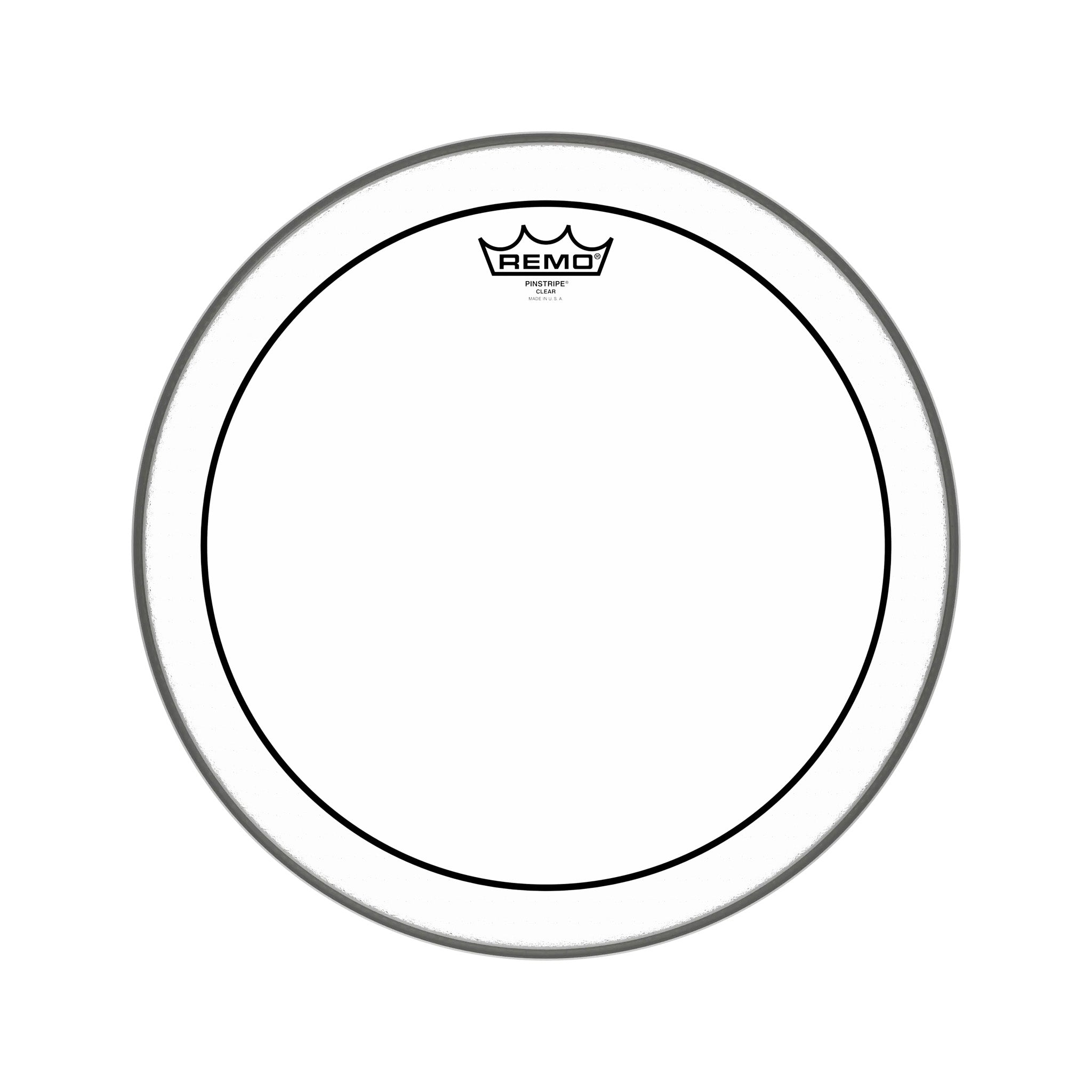 Remo PS-0315-00 15inch Pinstripe Clear Batter Drum Head