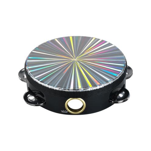 Remo TA-4106-48 6inch Radiant Tambourine, Single Row Jingles