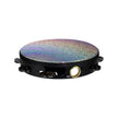 Remo TA-4108-46 8inch Sparkle Tambourine, Single Row Jingles, Black