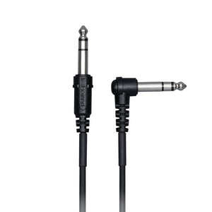 Roland PCS-5-TRA TRS/TRS Straight/Right-Angle V-Drums Trigger Cable, 5ft