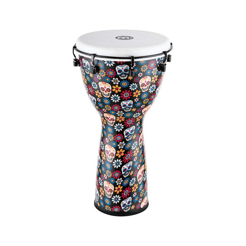 MEINL Percussion ADJ12-DA 12inch Alpine Series Djembe, Day of the Dead