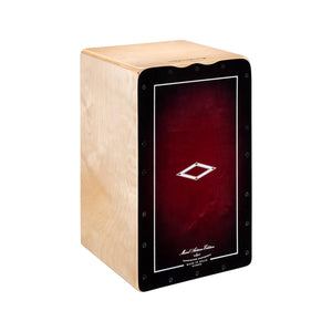 MEINL Percussion AETLRF Artisan Edition String Cajon, Tango Line Red Fade
