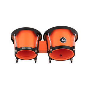 MEINL Percussion HB50EC 6.5inch + 7.5inch Journey Series ABS Bongo, Electric Coral