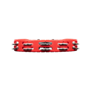 MEINL Percussion HTMT2R Headliner Series Mountable ABS Tambourine, 2 Rows, Red