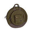 MEINL Cymbals MWC22GR 22inch Waxed Canvas Backpack Cymbal Bag, Forest Green