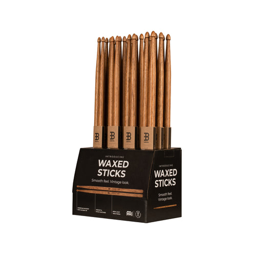 MEINL SB1101 Waxed Series Drum Sticks w/Display Box