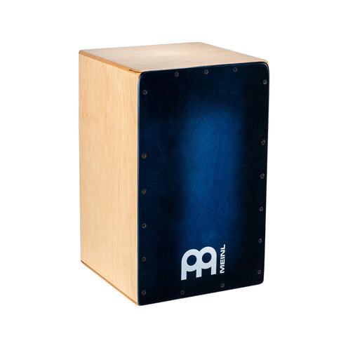 MEINL Percussion SC100BLB Snarecraft Cajon, Blue Burst
