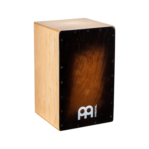 MEINL Percussion SC100BRB Snarecraft Cajon, Brown Burst
