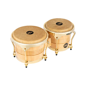 MEINL Percussion WB200NT-G WB200 Wood Bongo, Gold Tone Hardware