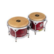MEINL Percussion WB400VR-M 7 & 8-1/2inch Woodcraft Series Wood Bongo, Vintage Red