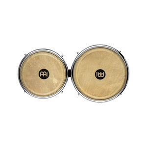 MEINL Percussion WB400VR-M 7 & 8-1/2inch Woodcraft Series Wood Bongo, Vintage Red