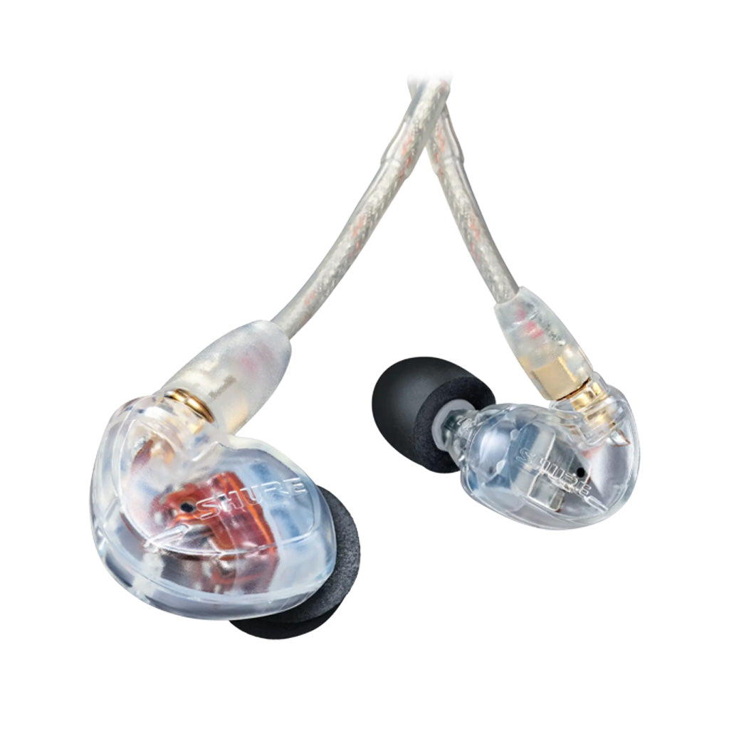 Shure SE535 Sound Isolating Earphones, Clear