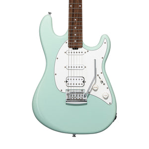 Sterling by Music Man Cutlass HSS Electric Guitar, Laurel FB, Mint Green (CT30HSS-MG-R1)