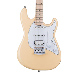 Sterling by Music Man CT30HSS Cutlass Electric Guitar, Maple FB, Vintage Cream