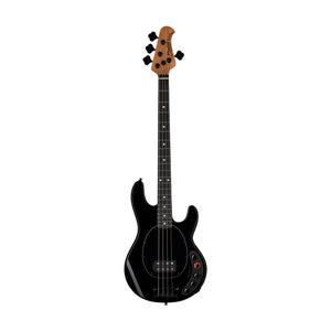 Sterling by Music Man DarkRay Bass Guitar, Ebony FB, Black