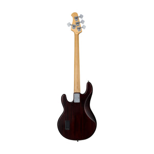 Sterling by Music Man RAY4 StingRay Bass Guitar, Jatoba FB, Walnut Satin (ST-RAY4-WS-J1)