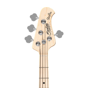 Sterling S.U.B Series Ray4 HH 4-String Electric Bass Guitar, Maple FB, Olive