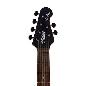 Sterling by Music Man SR30 StingRay HH Guitar, Laurel FB, Stealth Black