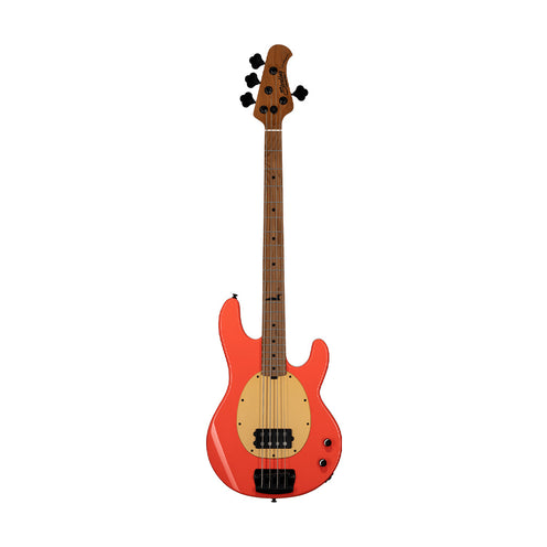 Sterling By Music Man Pete Wentz Signature StingRay Bass Guitar, Fiesta Red
