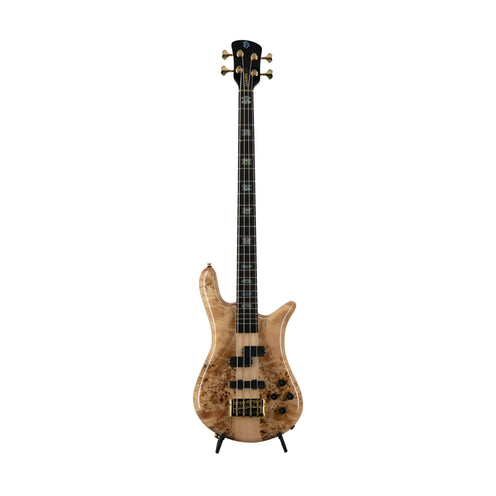 Spector Euro 4-String Custom Electric Bass Guitar, Natural Gloss