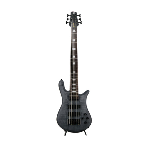 Spector Euro 6-String LX Electric Bass Guitar, Black Stain Matte