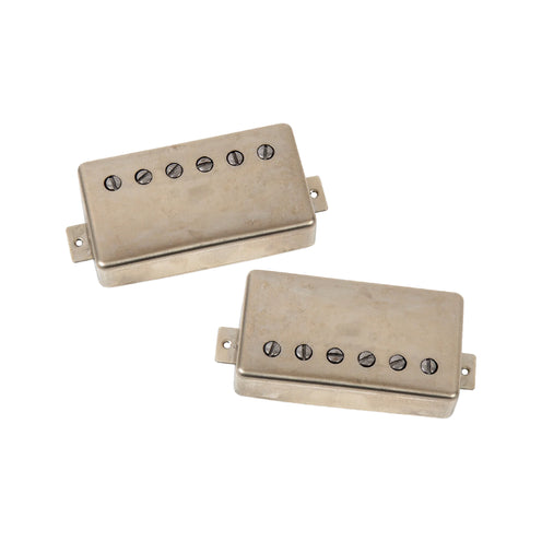 Seymour Duncan Hot Rodded 6-String JB/Jazz Humbucker Set, Raw Nickel Cover