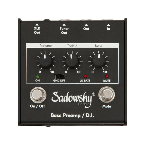 Sadowsky SBP-1 Bass Preamp / DI Pedal