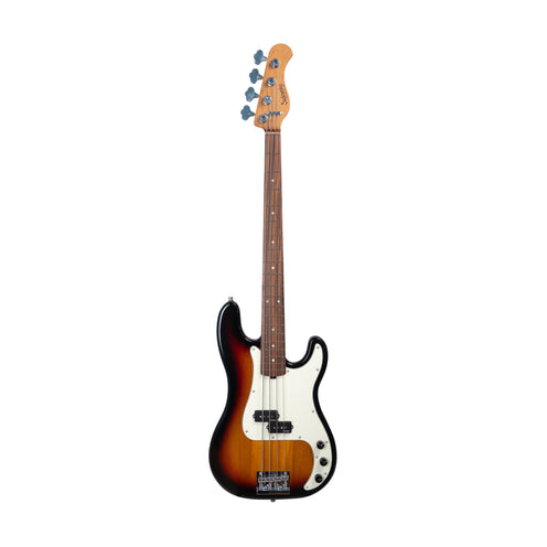 Sadowsky MetroExpress 20-Fret Ultra Vintage 4 String P Bass, Tobacco Sunburst Transparent High Polish