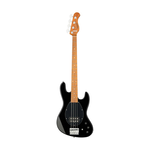 Sadowsky MetroExpress 21-fret Vintage M Bass Guitar, Roasted Maple FB, Black