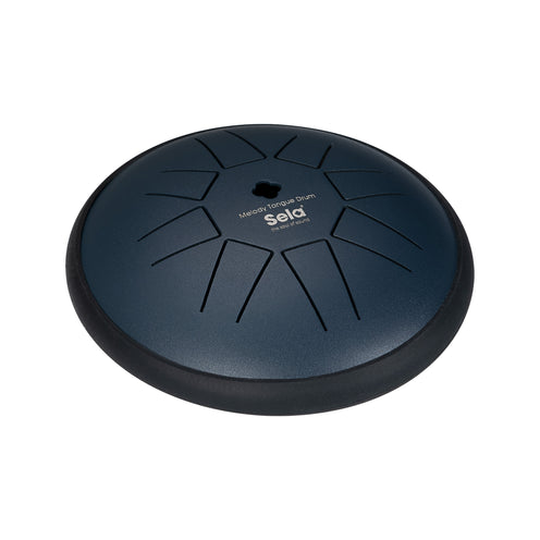 Sela SE-361 Melody Series 6 Inch Tongue Drum w/Bag & Mallet in D Major, Navy Blue