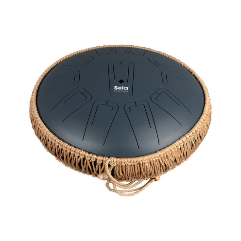 Sela SETD13U3 Unity Series 13 Inch Tongue Drum w/Bag & Mallet in 432Hz C# Minor, Blue