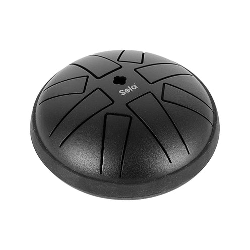 Sela SETD4M1 Melody Series 4 Inch Tongue Drum w/Mallet in C Major, Black