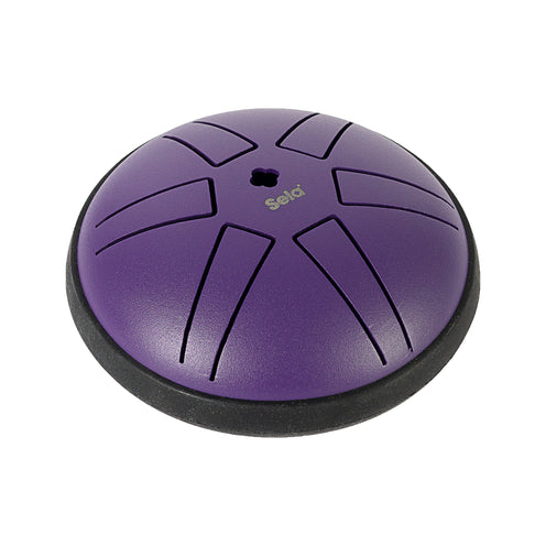 Sela SETD4M2 Melody Series 4 Inch Tongue Drum w/Mallet in D Pentatonic, Purple