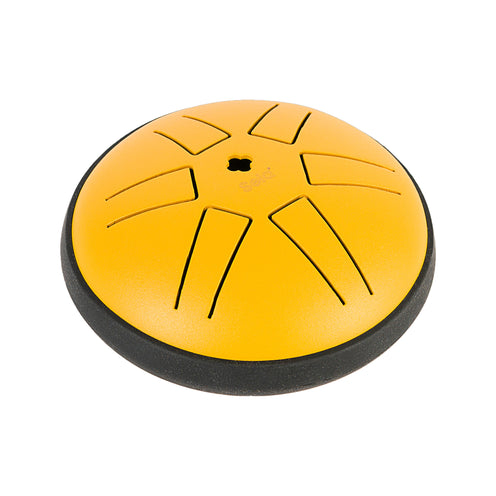 Sela SETD4M3 Melody Series 4 Inch Tongue Drum w/Mallet in A Pentatonic, Yellow