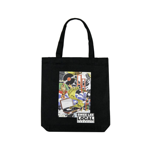 Swee Lee Local Surabaya A3 Tote Bag, Black