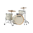 TAMA CK32RZS-VWS Superstar Classic Maple 3-Piece Drum Shell Kit, Vintage White Sparkle